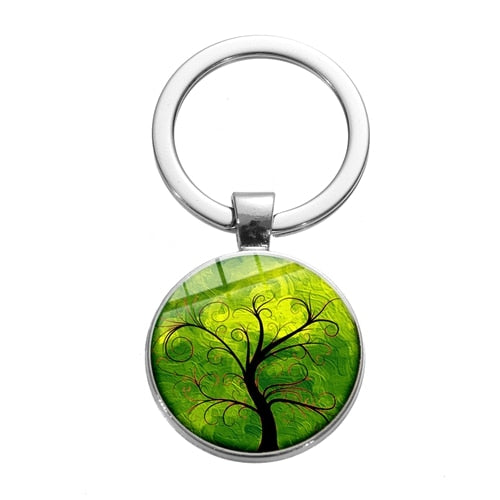 Tree of Life Charm Keychain