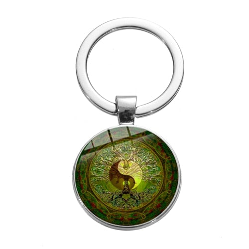 Tree of Life Charm Keychain