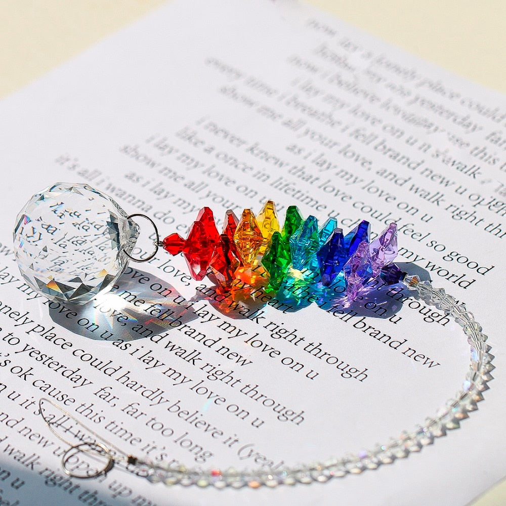 Chakra Crystal Sun catcher
