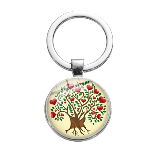 Tree of Life Charm Keychain