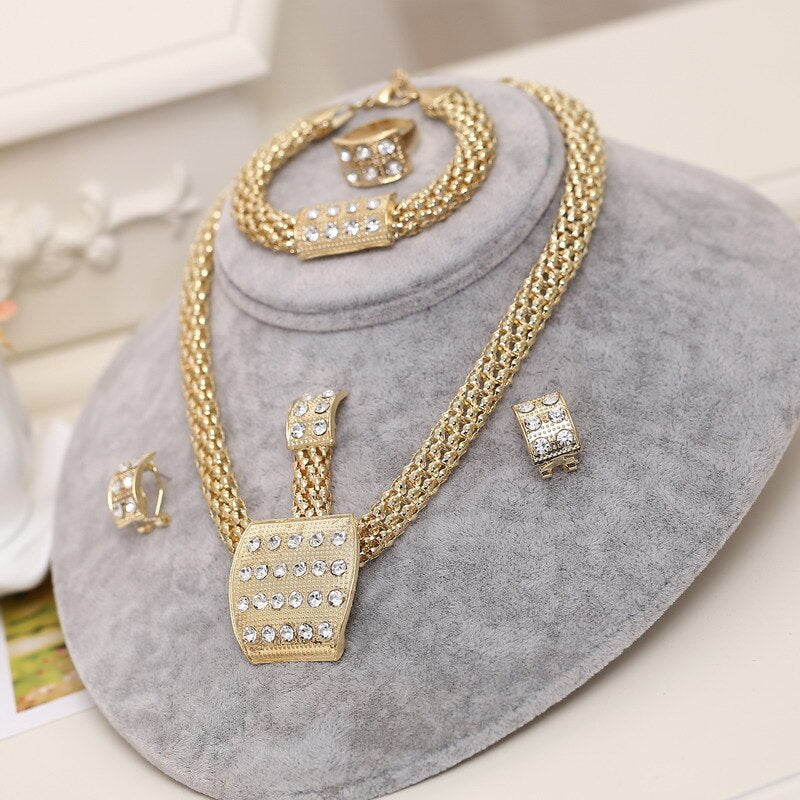 Dubai Gold Jewelry Sets
