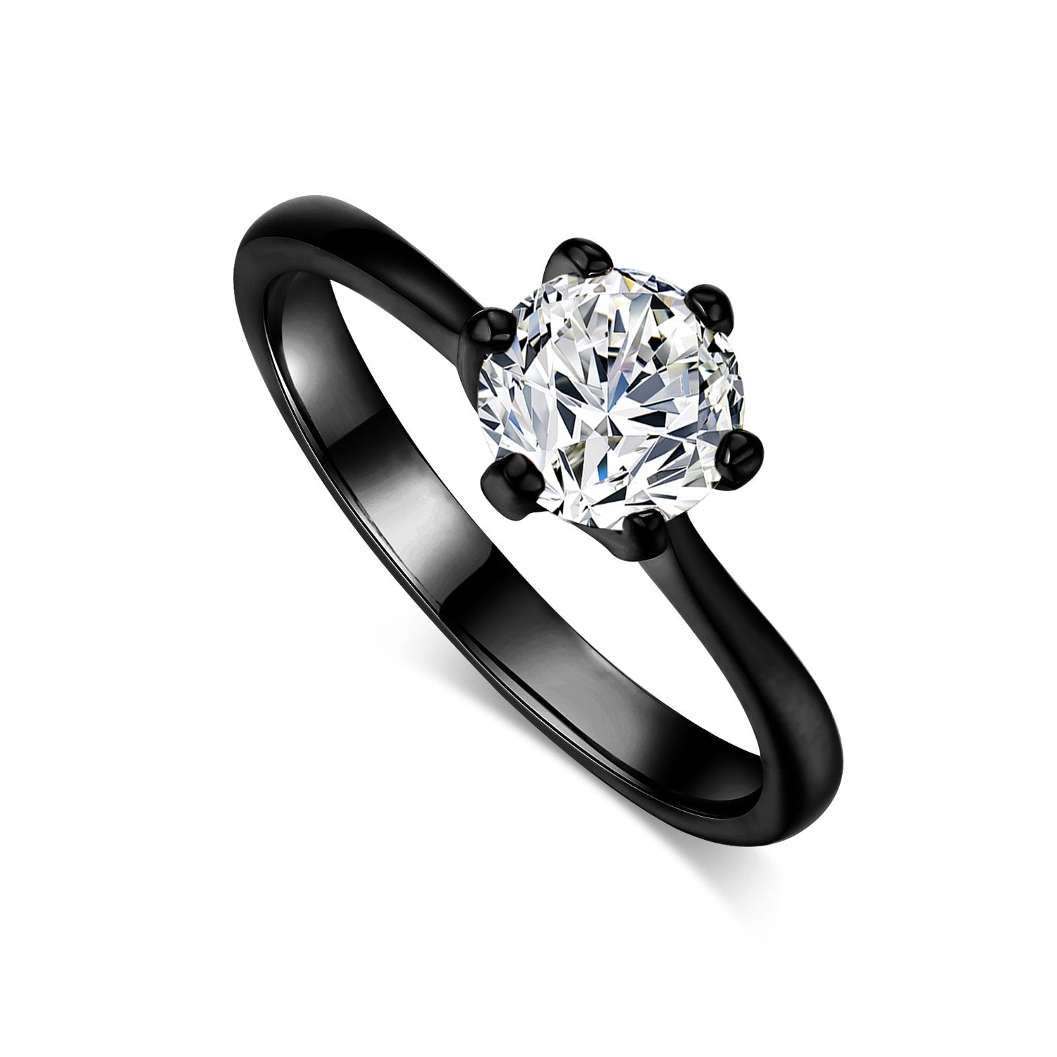Cubic Zirconia Wedding Finger Rings