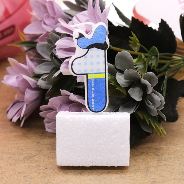 Height Number Candle