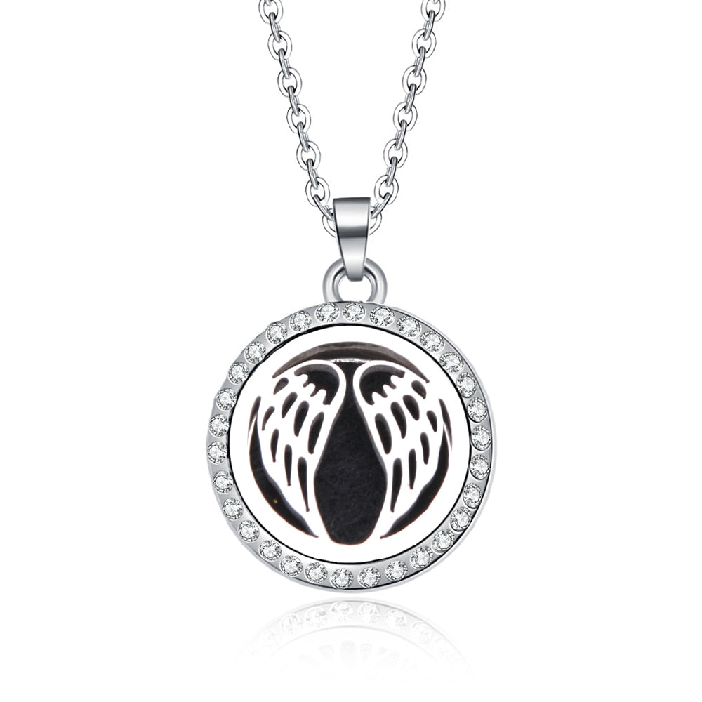 10 styles Aroma locket Necklace