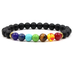Beads Reiki Buddha Prayer Natural Stone Yoga Bracelet For Women