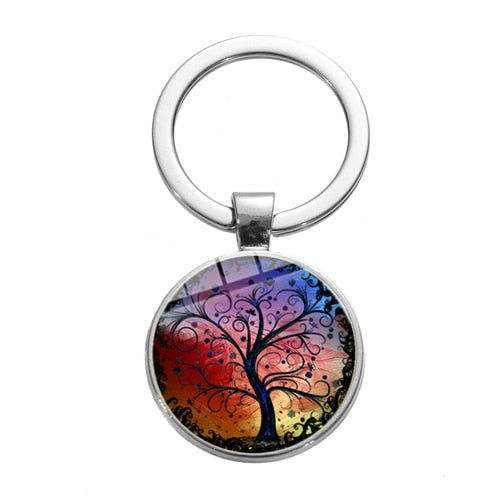 Tree of Life Charm Keychain
