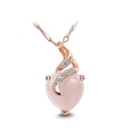 Heart Shape Opal Necklaces