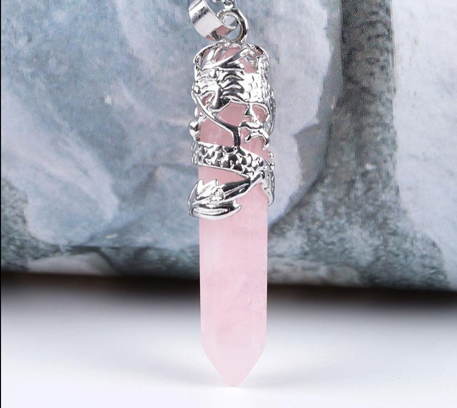 Dragon Necklace Quartz Necklaces 