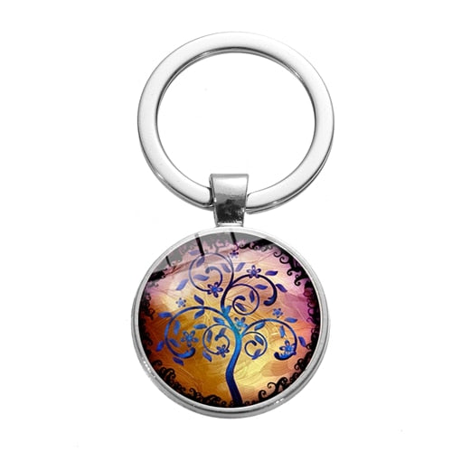 Tree of Life Charm Keychain