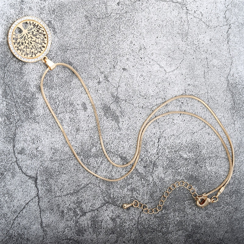 Silver Color Elegant Jewelry Necklace