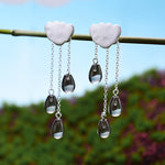 Silver Natural Crystal Gems 