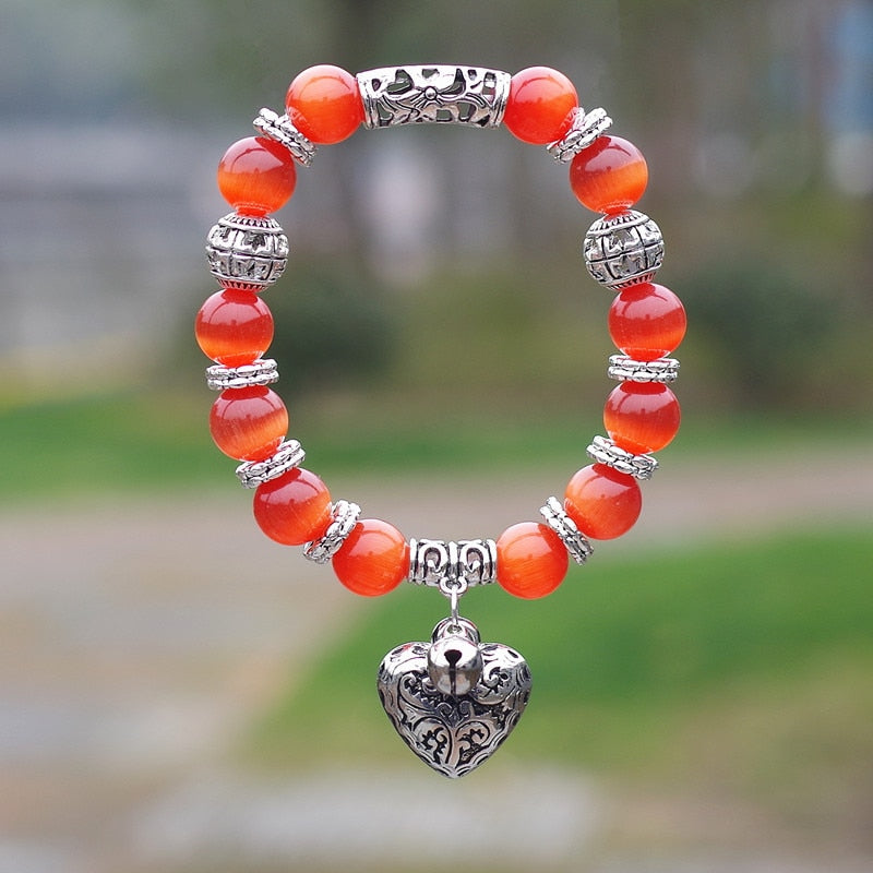 Tiger Eye Natural Stone Women Men Bracelet