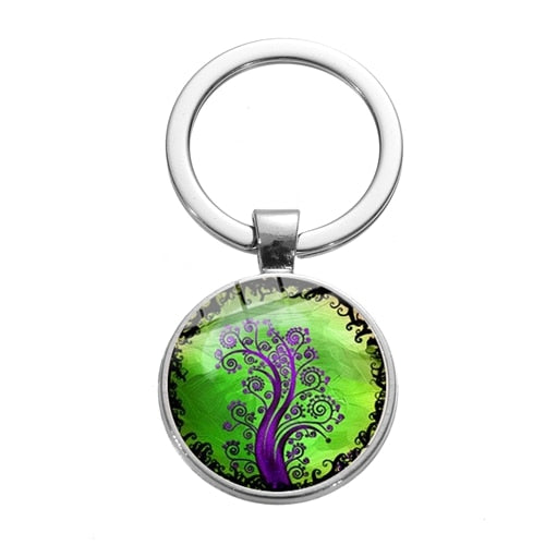 Tree of Life Charm Keychain