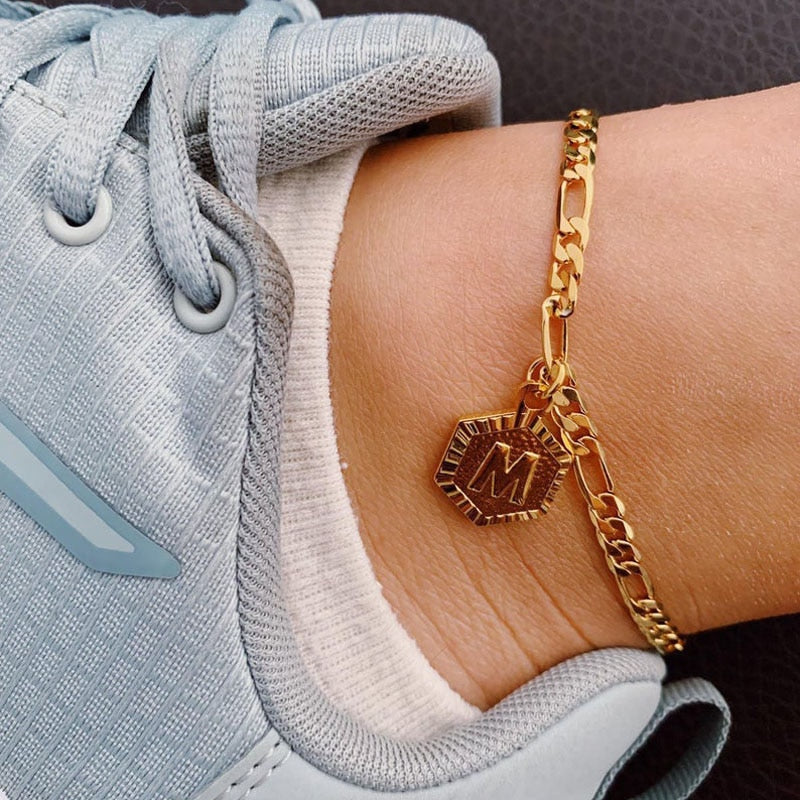 Initial Anklets