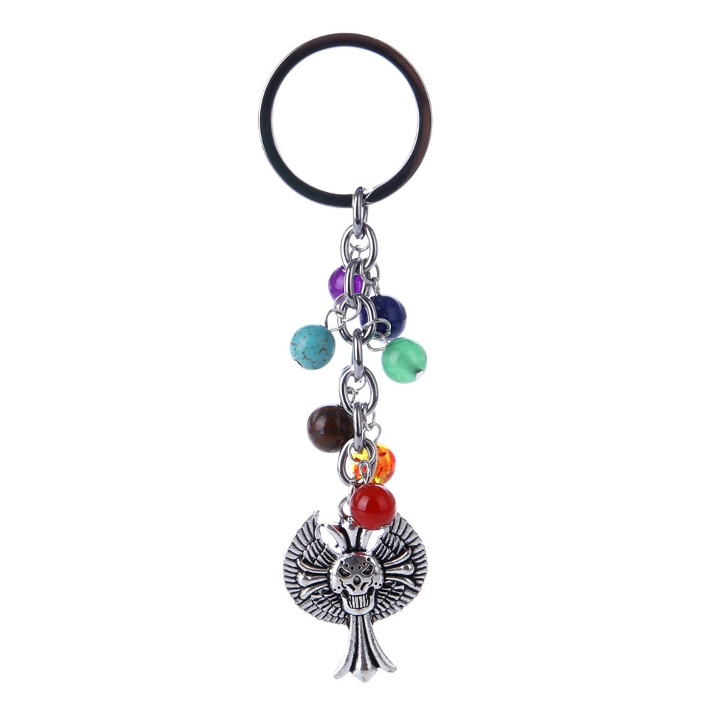 Multicolor Yoga Healing Natural Stone