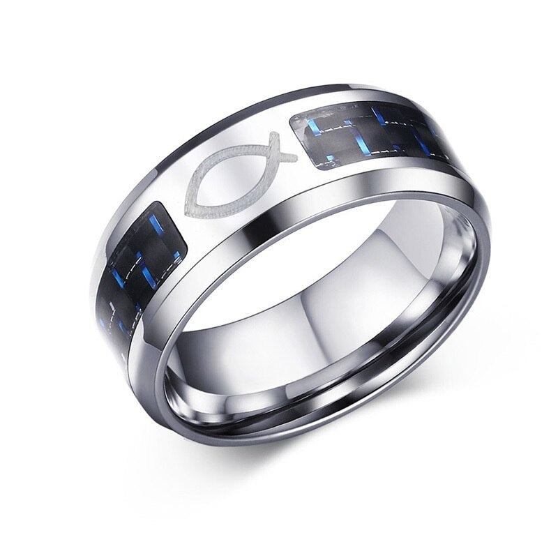Carbon Fiber Ring For Man