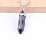 Raw Crystal Pendant Natural Stone Women Necklaces