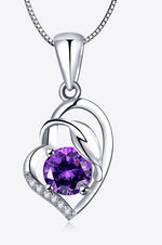 Austrian Heart Pendant Necklace