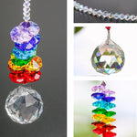 Chakra Crystal Sun catcher