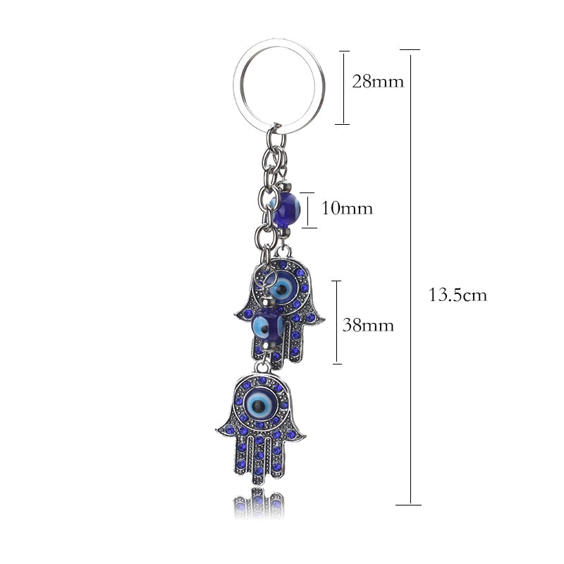 Lucky Eye Charms Keychain