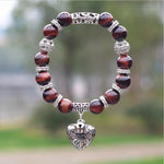 Tiger Eye Natural Stone Women Men Bracelet