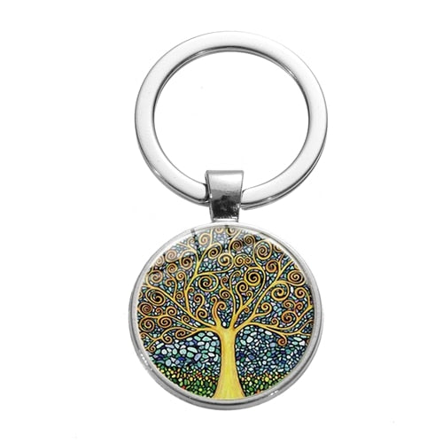 Tree of Life Charm Keychain