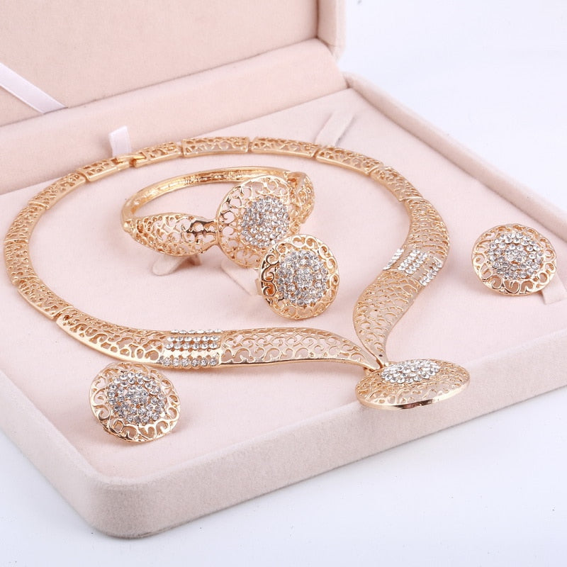 Dubai Gold Jewelry Sets