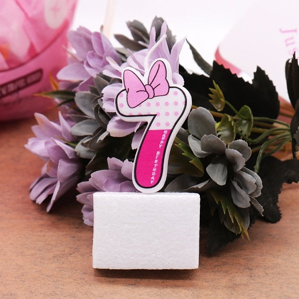 Height Number Candle