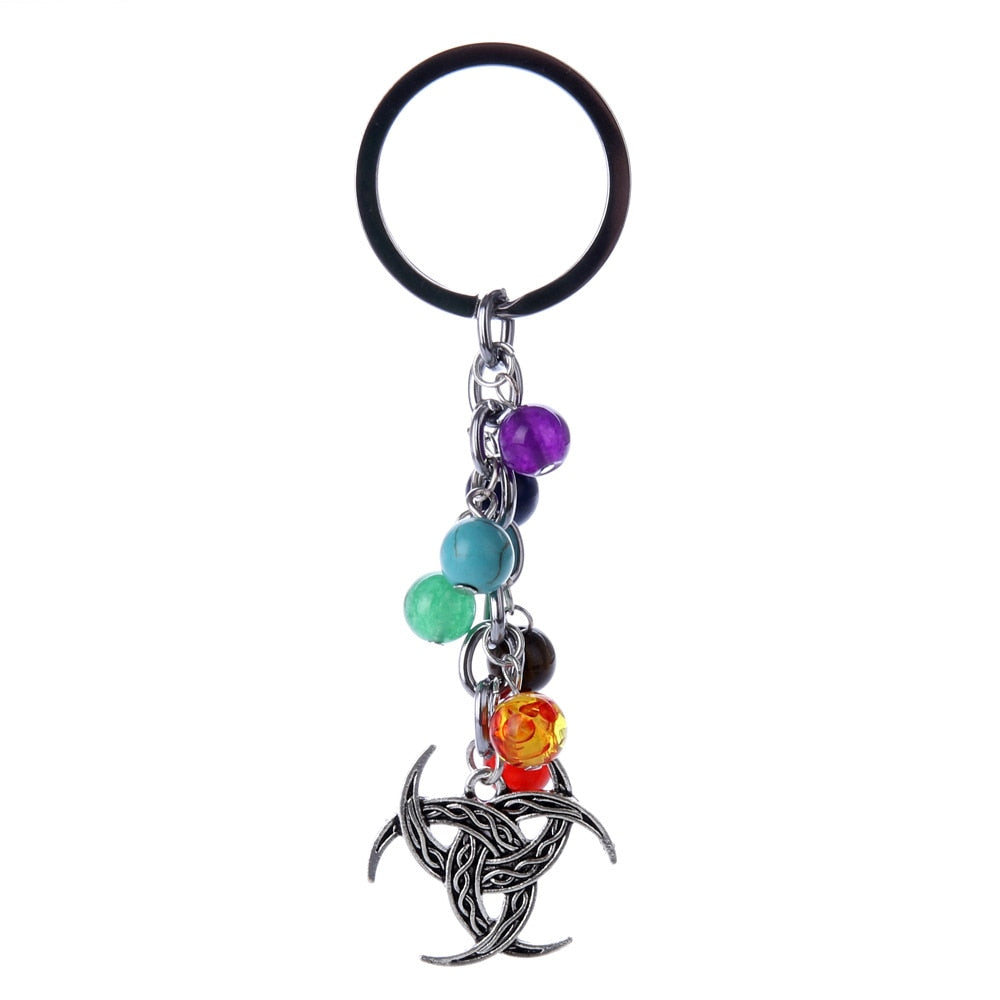 Multicolor Yoga Healing Natural Stone