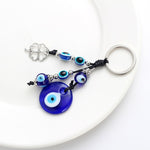 Eye Leaf Charms Keychain