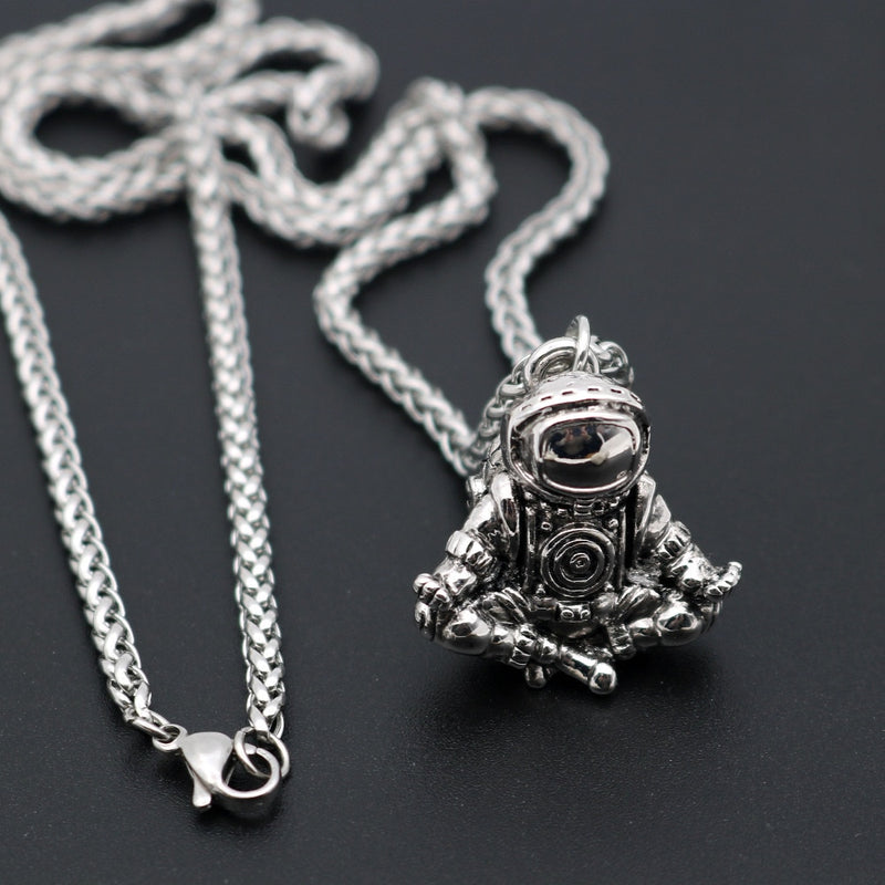 Astronaut Pendant Necklace