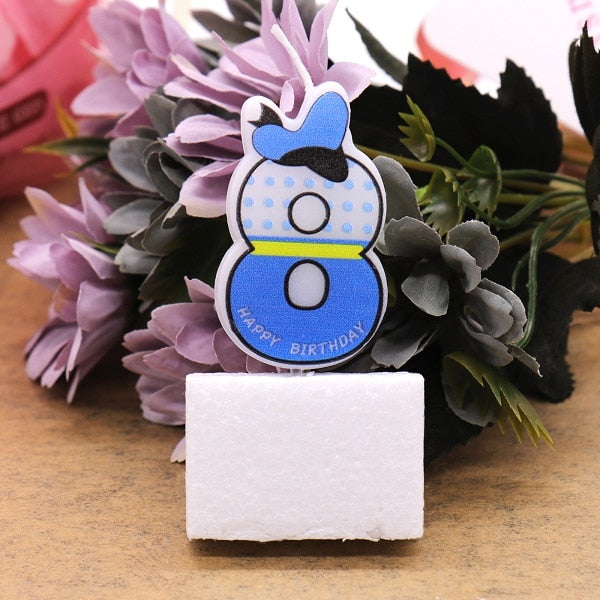 Height Number Candle