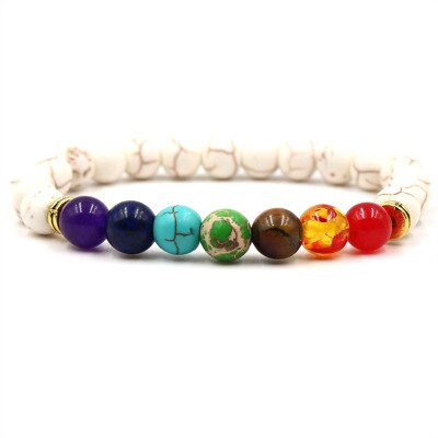 Beads Reiki Buddha Prayer Natural Stone Yoga Bracelet For Women