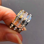 Boho Female Crystal CZ Stone Ring