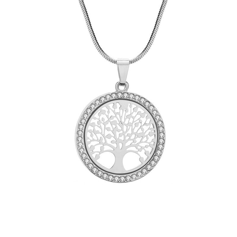 Silver Color Elegant Jewelry Necklace