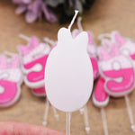 Height Number Candle