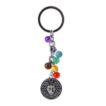 Multicolor Yoga Healing Natural Stone