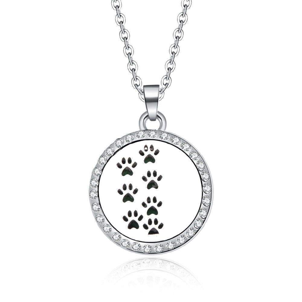 10 styles Aroma locket Necklace