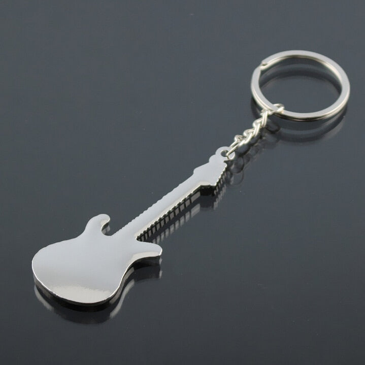 Guitar Metal 6 colour KeyChain
