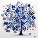 Tree Special Shape Diamond Painting Rhinestone Crystal Diamond Home Decoration