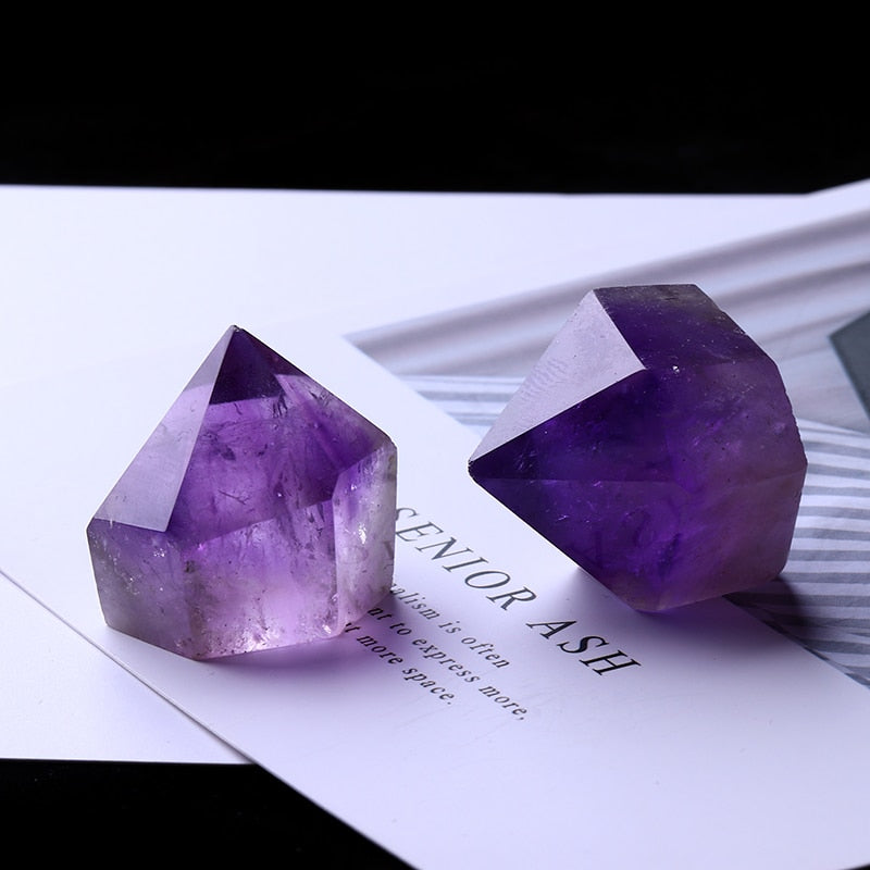 Natural Amethyst Wand Quartz Crystal Repair Crystal Stone For Home Decoration