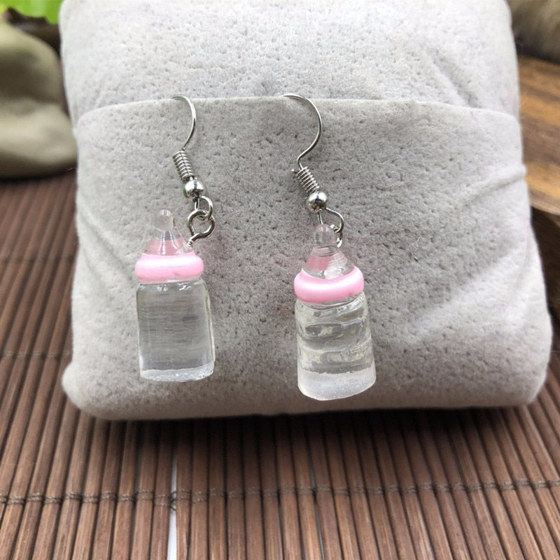 Mineral Water Bottles Earrings