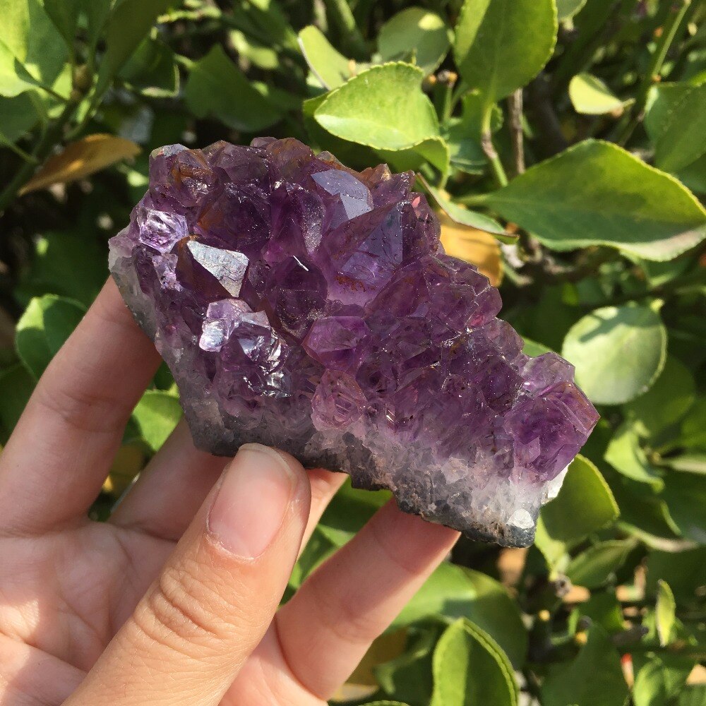 Natural Dream Amethyst Quartz Crystal Cluster Specimen Healing