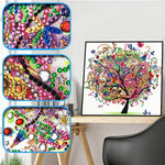 Tree Special Shape Diamond Painting Rhinestone Crystal Diamond Home Decoration