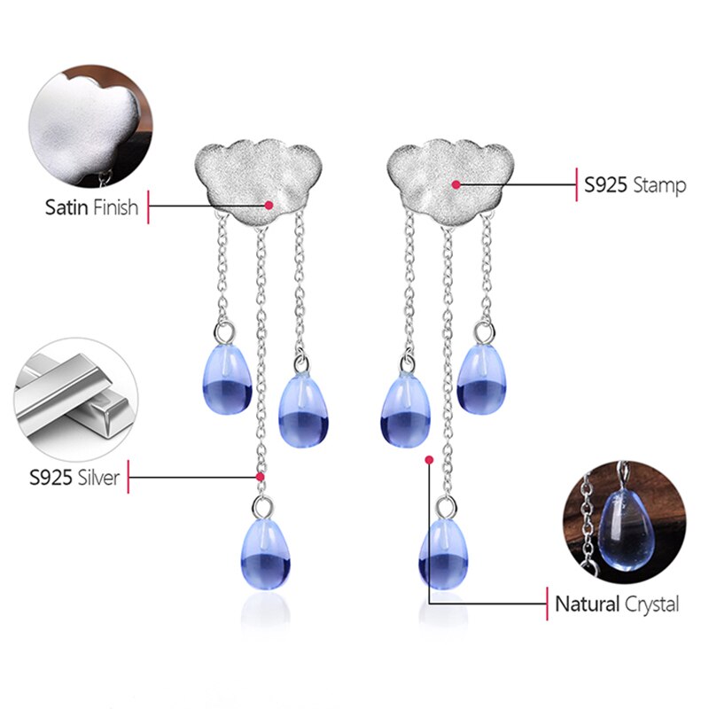 Silver Natural Crystal Gems 