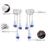 Silver Natural Crystal Gems 
