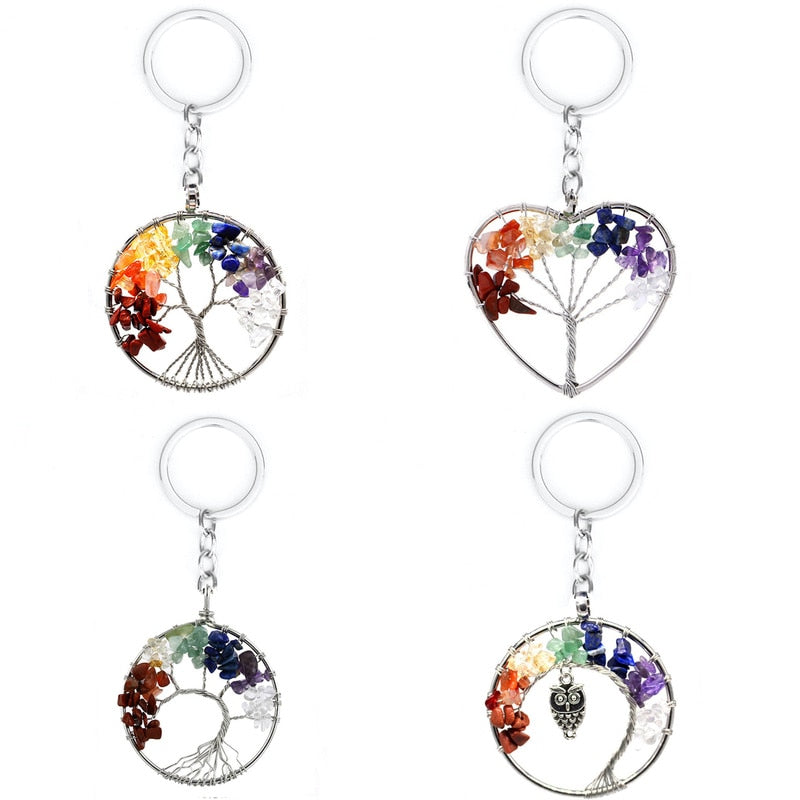 Tree of Life Pendant Keychains