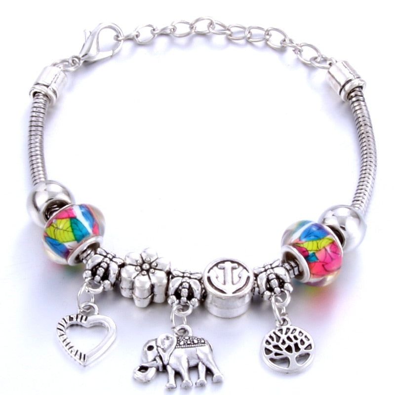 Tree of Life Elephant shape Bracelet