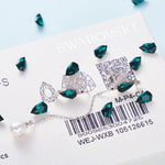 Crystal Stud Earrings
