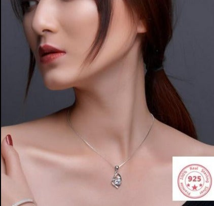 Austrian Heart Pendant Necklace